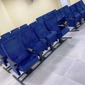 SKY serisi bardaklı ve ray sistemli konferans salonu sandalyesi SKY02 - 51421041