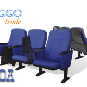 linoa serisi plastik yazı tablalı toplantı salonu sandalyeleri RAS-99614-3